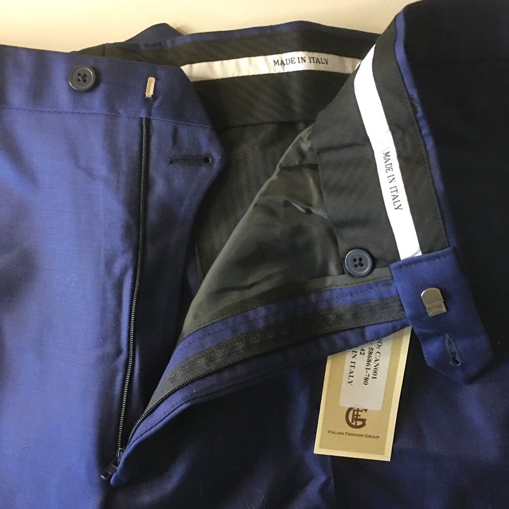 GALANTE Luxury Lightweight Wool Pants - NEW!!! - Picture 9 of 14